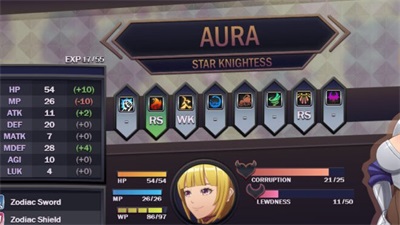 Star Knightess Aura [v0.37.4] [aura-dev] Zrzut ekranu 1