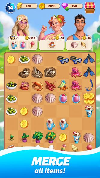Travel Town - Merge Adventure Mod 螢幕截圖 0