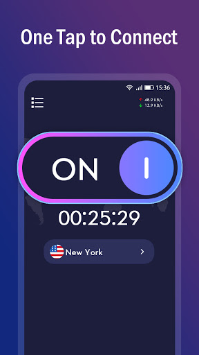 Rapid VPN - Free & Fast & Unlimited Security Proxy Captura de tela 0