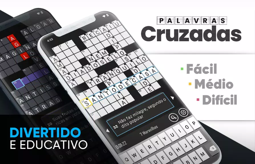 Palavras Cruzadas em Português Capture d'écran 0