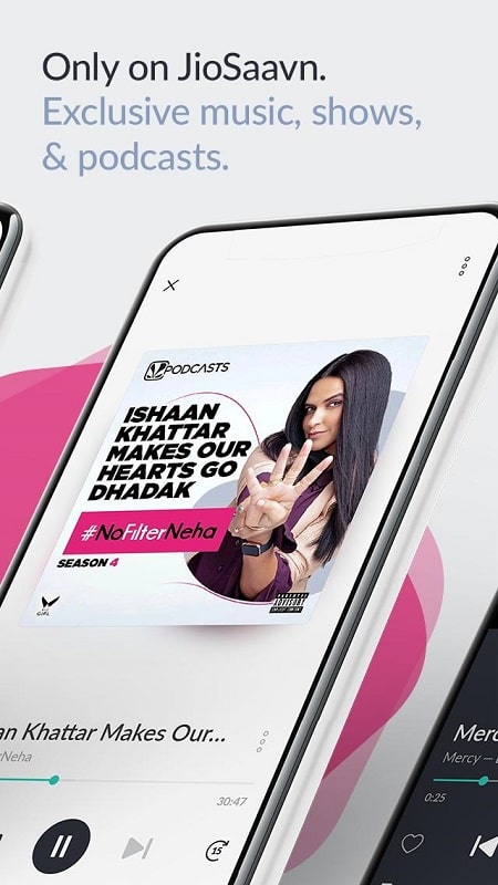 JioSaavn - Music & Podcasts 螢幕截圖 1