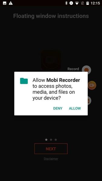 Capture Recorder Mobi Screen Recorder Ảnh chụp màn hình 2