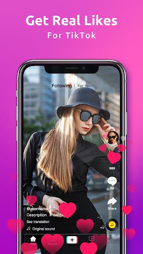 Tikboost-Get followers, likes 螢幕截圖 1