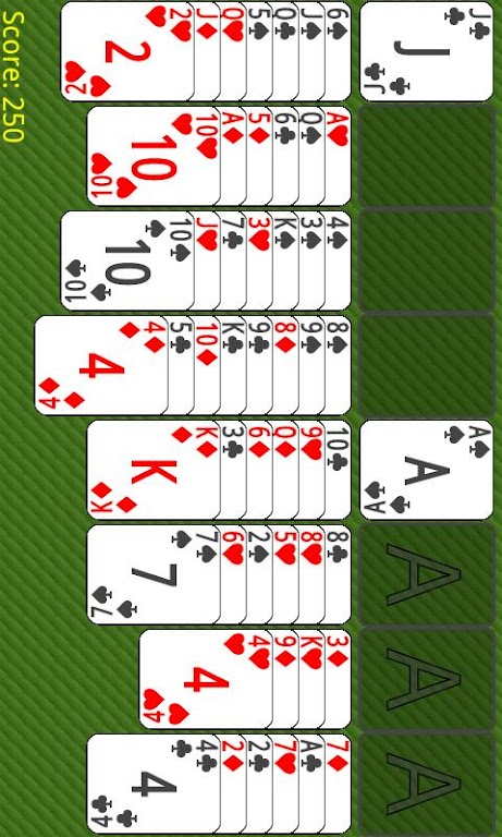 A Solitaire Suite Zrzut ekranu 0