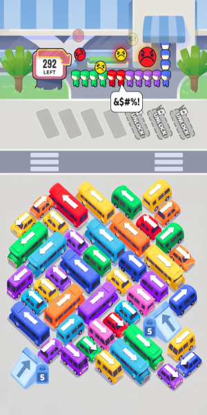 Bus Frenzy : Station Shuffle ဖန်သားပြင်ဓာတ်ပုံ 2
