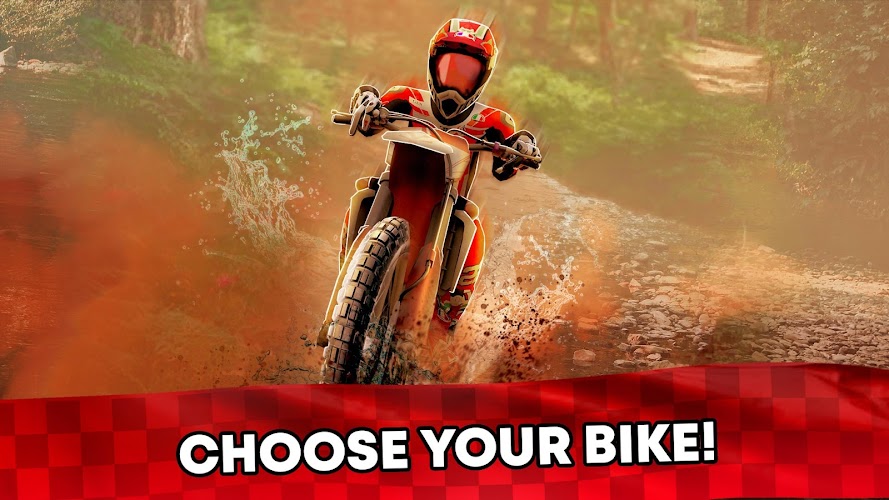 Wild Motor Bike Offroad Racing Tangkapan skrin 1