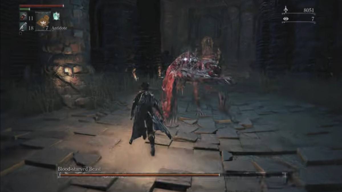 Here is the best Bloodborne Boss Order - Blood-Starved Beast
