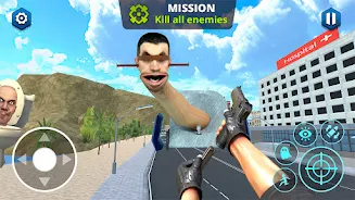 Toilet FPS Shooting: Skibd War स्क्रीनशॉट 2