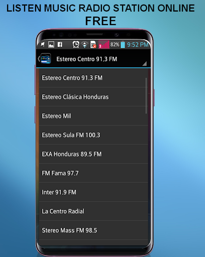 Radios Honduras 螢幕截圖 2