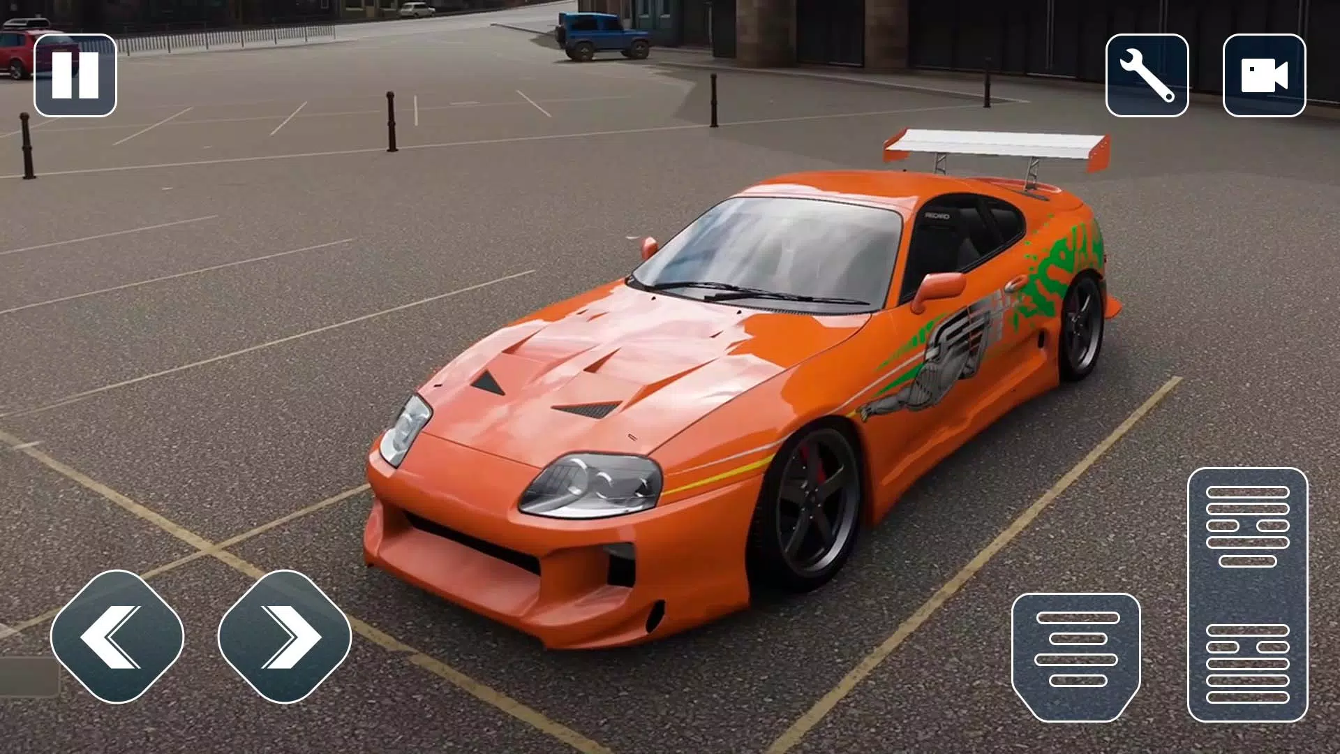 Fun Race JDM Supra Car Parking スクリーンショット 3