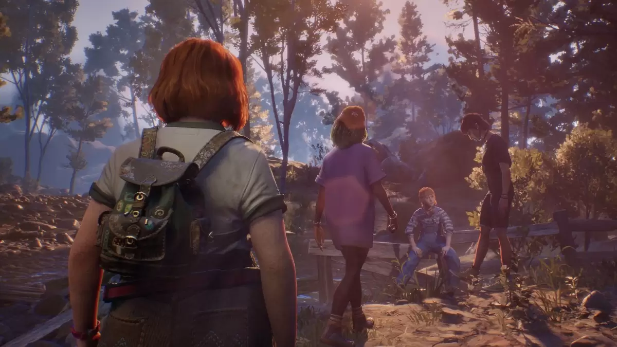 遗失记录中的树林中的四个角色:Bloom&Rage