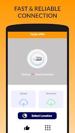 Turbo VPN - Fast Secure VPN Captura de pantalla 0