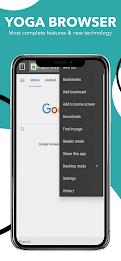 Yoga Anti Block VPN Browser 螢幕截圖 1