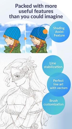 Clip Studio Paint ဖန်သားပြင်ဓာတ်ပုံ 3