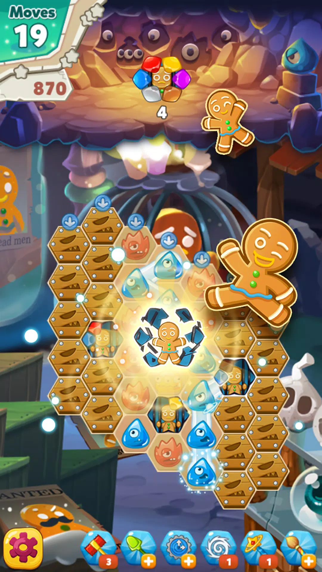 Monster Busters: Ice Slide Captura de tela 2