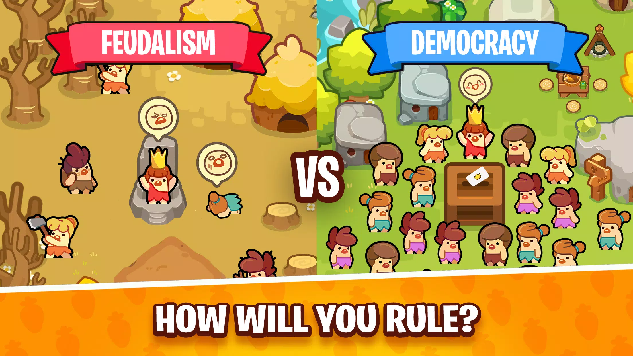 Life of King: Idle World Sim Zrzut ekranu 0