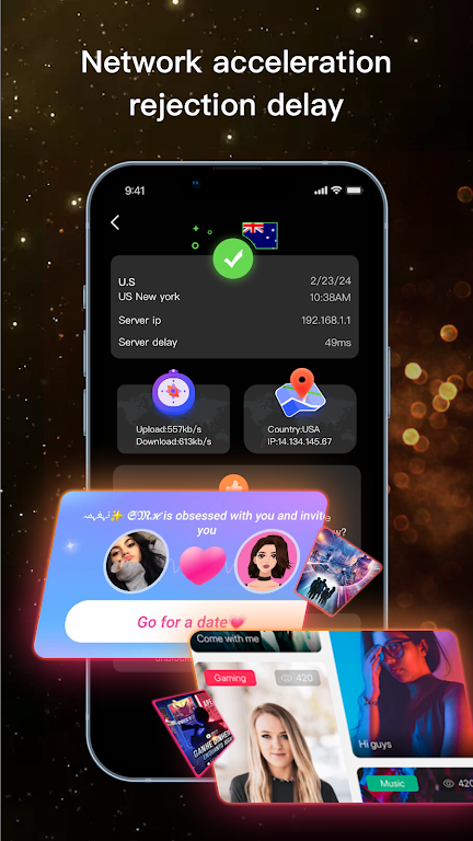Soga VPN : Secure&Anonymity Captura de pantalla 1