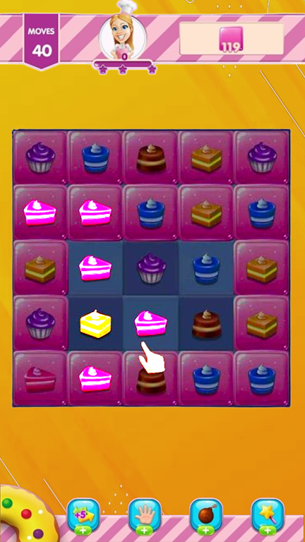 Pastry Mania Match 3- Earn BTC ဖန်သားပြင်ဓာတ်ပုံ 1
