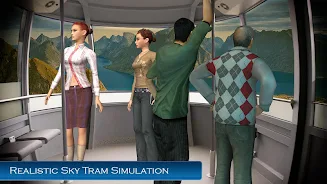 Tram Transport - simulator gam 螢幕截圖 1
