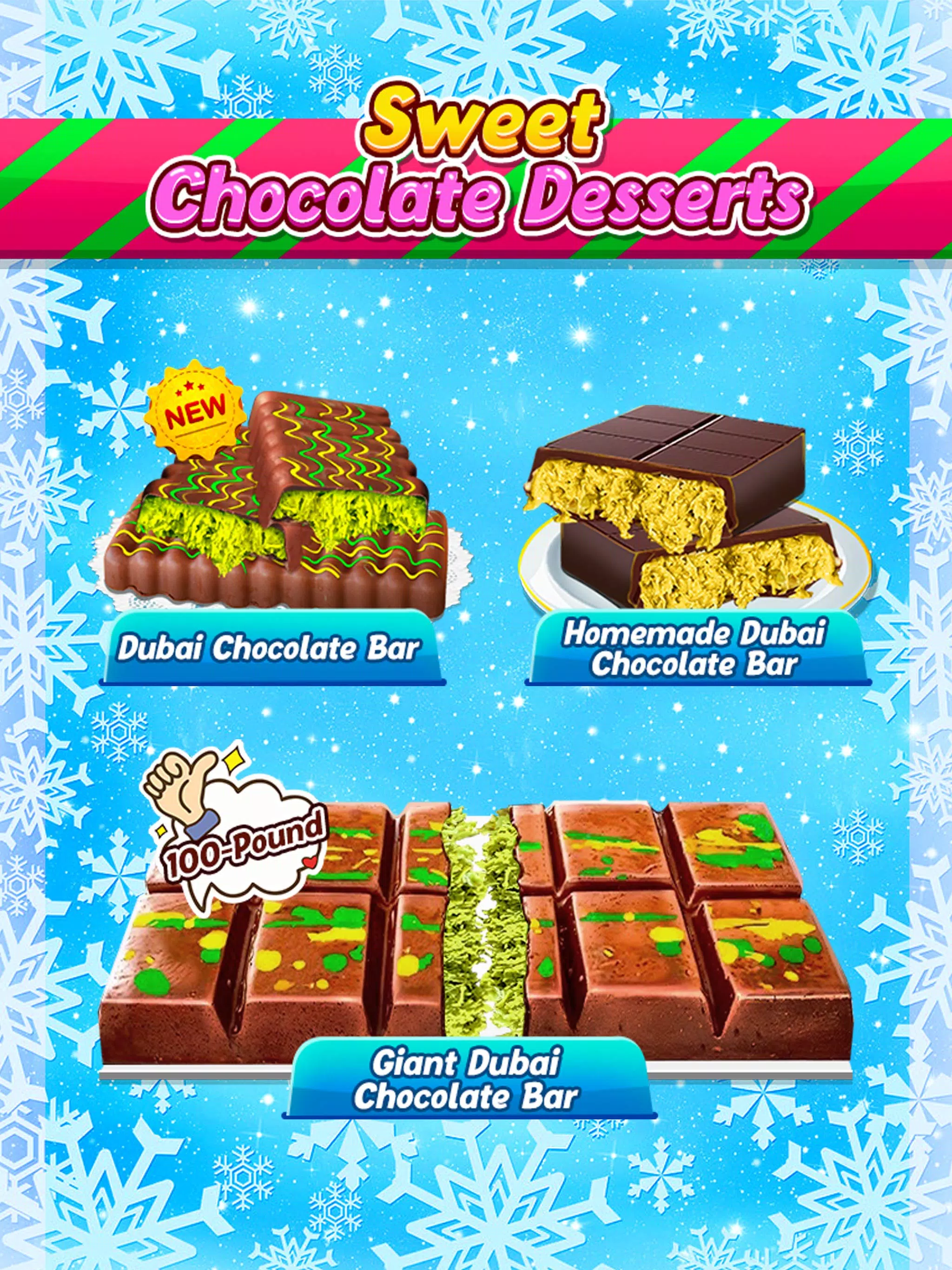 Sweet Chocolate Bar Desserts应用截图第3张
