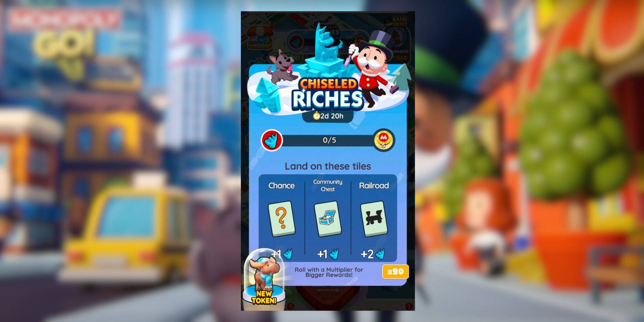 Monopoly Go Chiseled Riches event