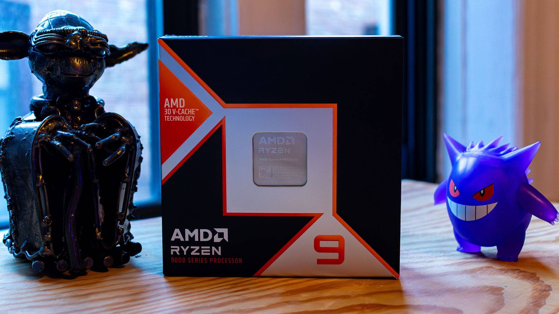 AMD Ryzen 9 9950x3d-側視圖