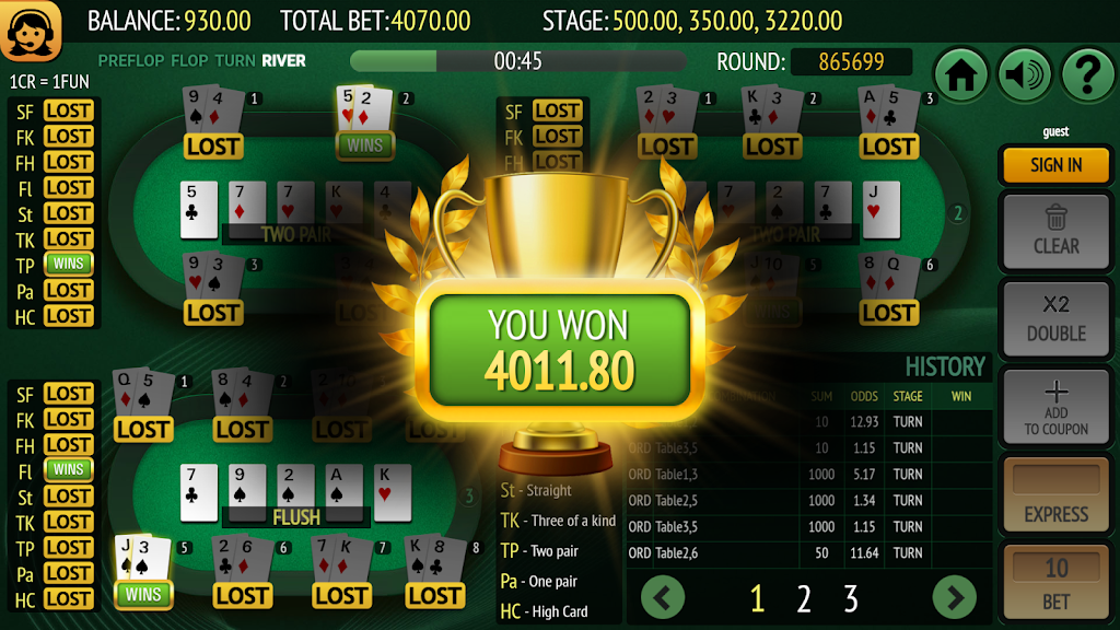 Bet on Poker应用截图第3张