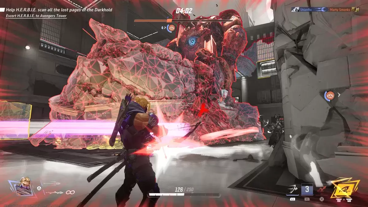 A building in Marvel Rivals that triggers Recursive Destruction.