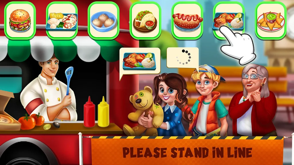 Schermata Food truck Empire Cooking Game 3