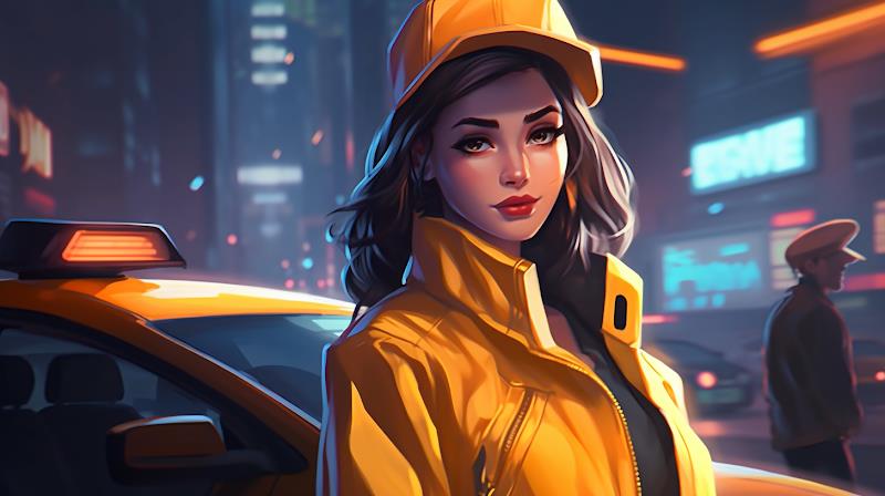 Taxi Driver - Crazy Taxi Games 螢幕截圖 0