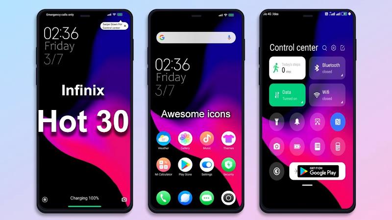 Infinix Hot 30 Launcher:Themes 螢幕截圖 3