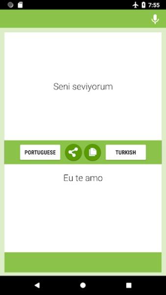 Portekizce-Türkçe Çevirmen ဖန်သားပြင်ဓာတ်ပုံ 1