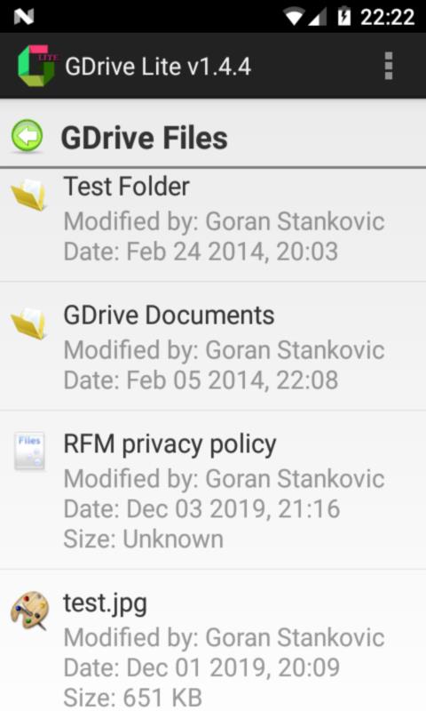 Remote File Manager 螢幕截圖 1