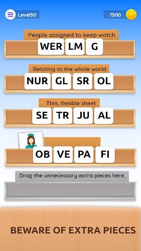 Word Jigsaw: Brain Teaser 螢幕截圖 3