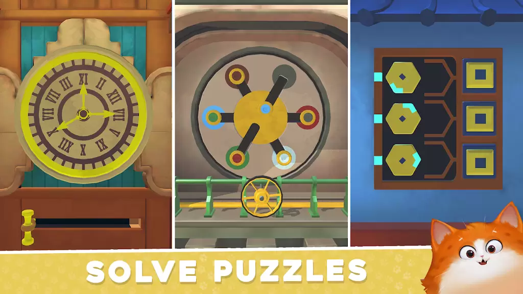 Cats in Time - Relaxing Puzzle 螢幕截圖 0