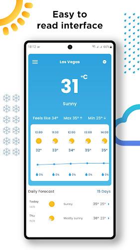 Weather Forecast, Live Weather 螢幕截圖 0