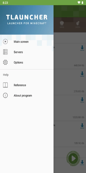 TLauncher PE 螢幕截圖 1