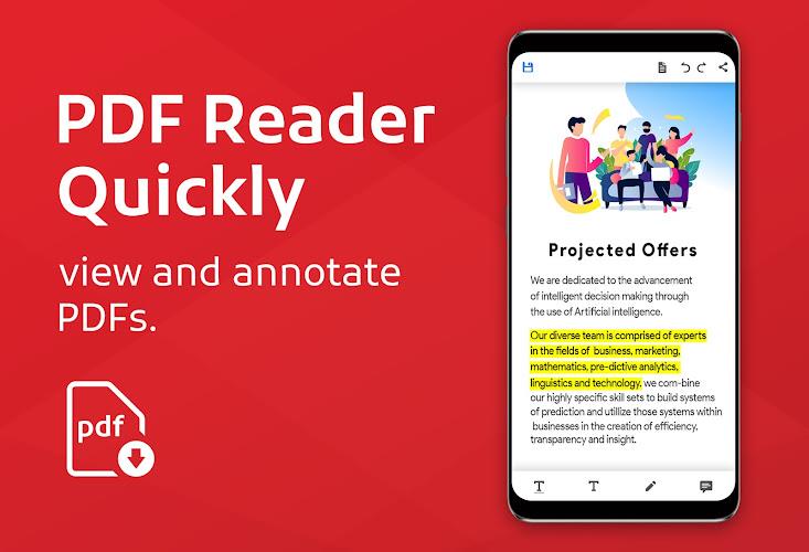 Schermata PDF Reader App : Read All PDF 1