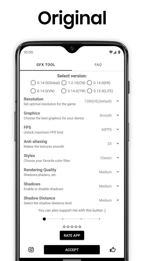 GFX Tool: Launcher & Optimizer Captura de pantalla 0