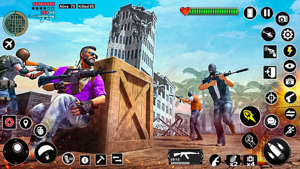 Commando Shooting Strike Games Mod应用截图第2张