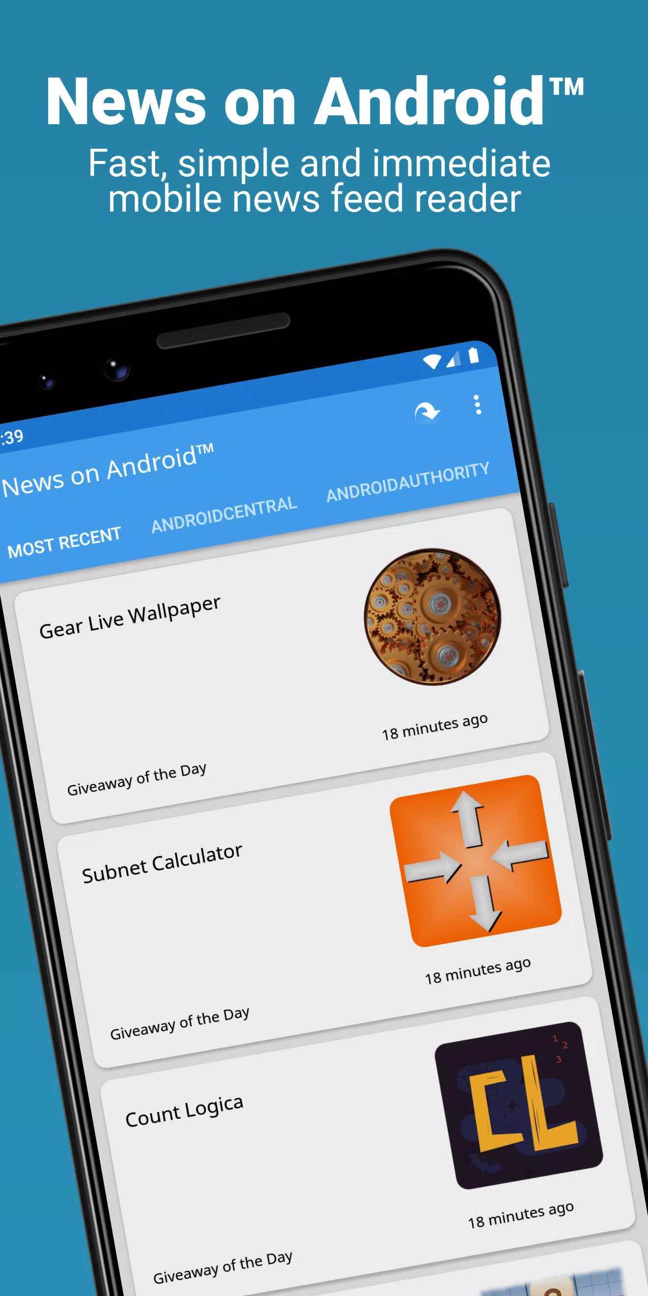 Nouvelles sur Android™ Capture d'écran 0