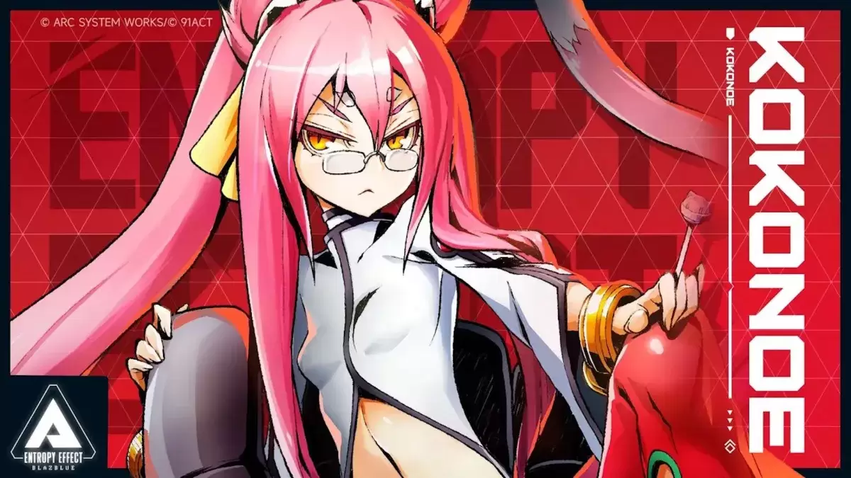 Kokonoe del efecto de entropía BlazBlue