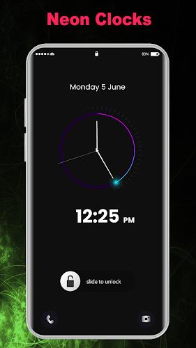 Clock Always on Display 螢幕截圖 1