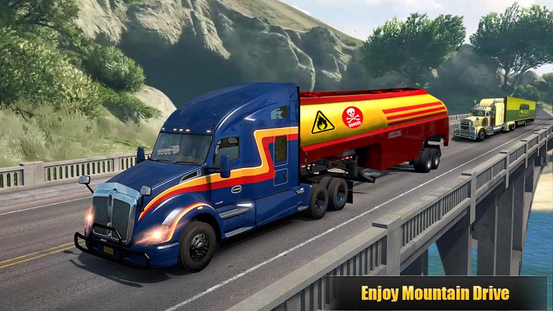 Truck Sim :Modern Tanker Truck 螢幕截圖 3