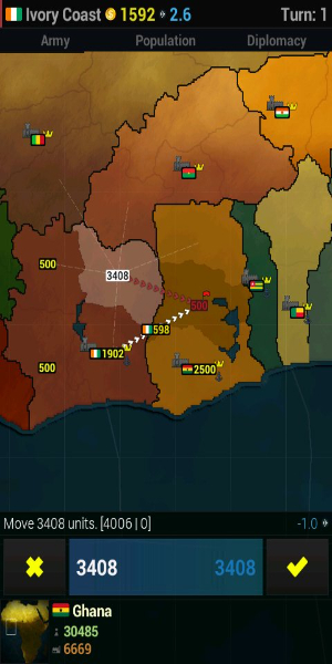 Age of History Africa 螢幕截圖 1