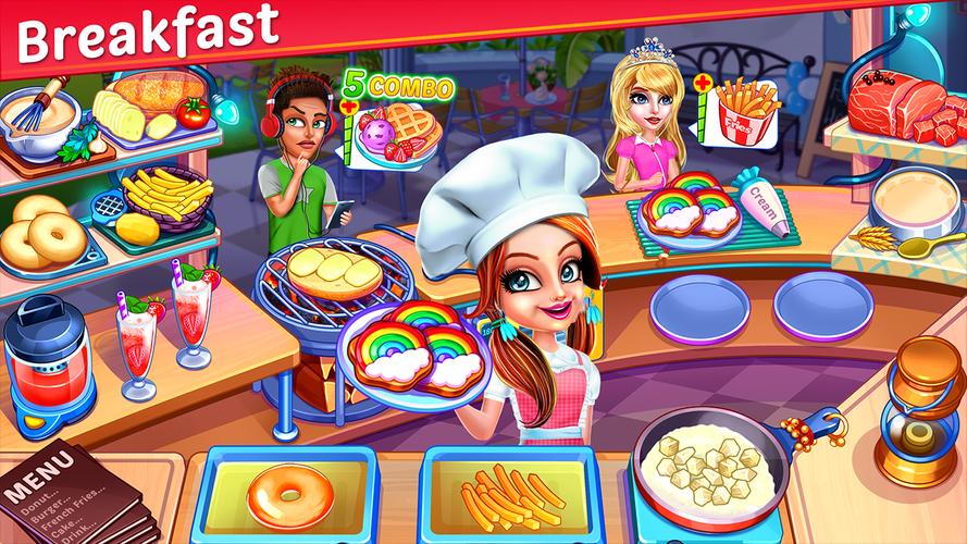 Cooking Express Cooking Games 螢幕截圖 2
