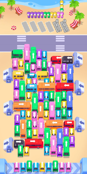 Bus Frenzy : Station Shuffle ဖန်သားပြင်ဓာတ်ပုံ 1