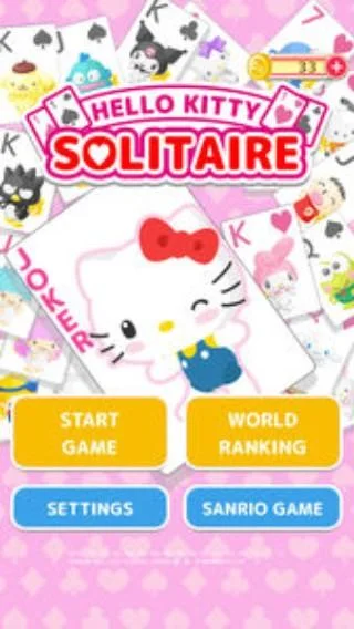 Hello Kitty Solitaire 螢幕截圖 0