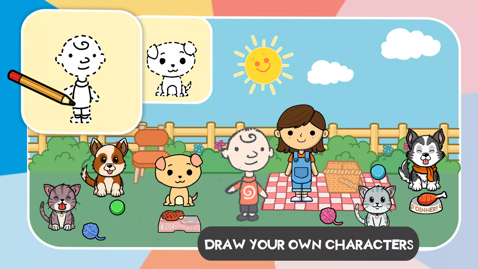 Lila’s World:Create Play Learn Ảnh chụp màn hình 3