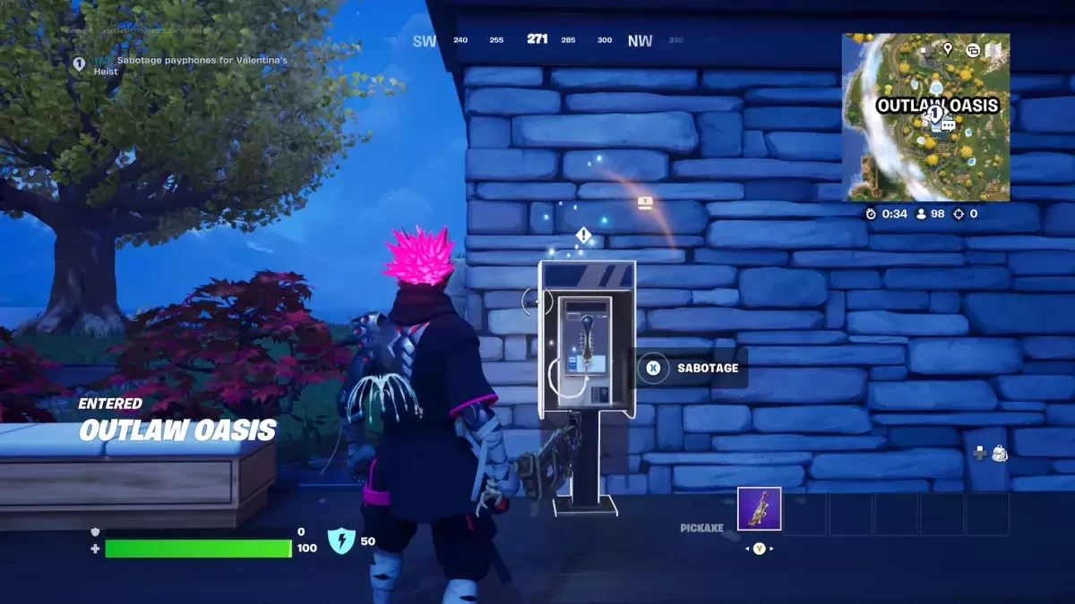 Münztelefon in Fortnite